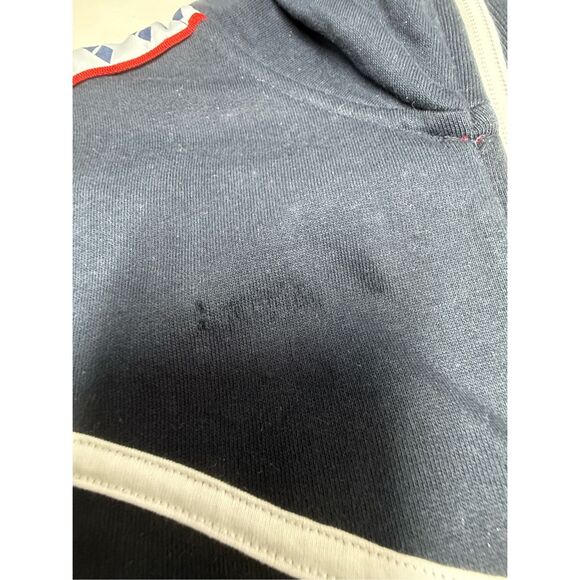 NWT Arena Men's Mark Spitz  Full Zip Jacket Navy-White  Size XS See Description - Picture 12 of 13